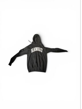Hawaii Pullover Hoodie - Black